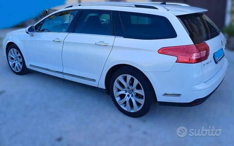 Usata Citroën C5 Exclusive 163 CV (119 kW) 2010 Bianco Station wagon
