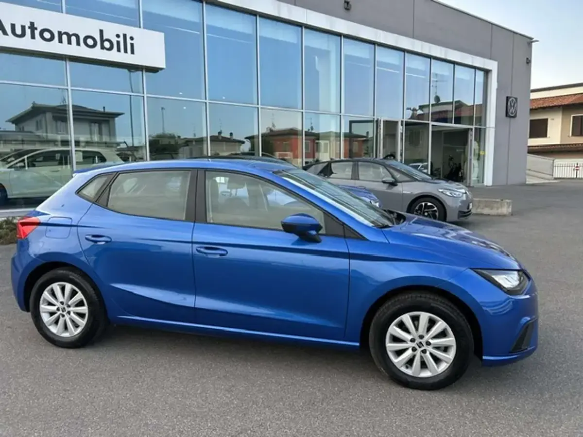 Usata Seat Ibiza 80 CV (58 kW) 2022 Blu Utilitaria