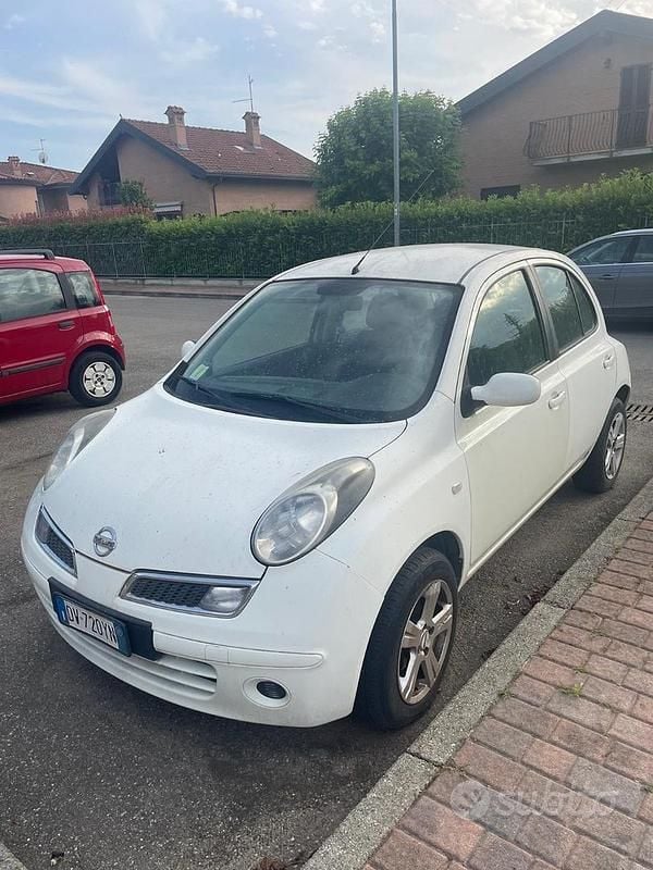 Usata Nissan Micra 86 CV (63 kW) 2009 Bianco Utilitaria