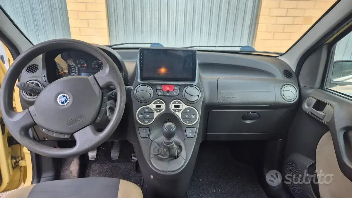 Usata Fiat Panda 2007 Giallo Utilitaria