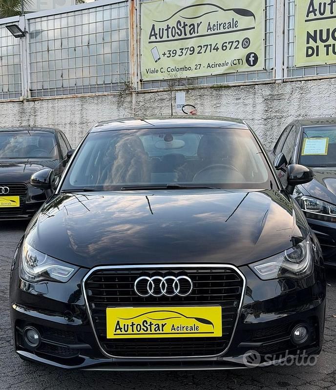 Usata Audi A1 S-Line 90 CV (66 kW) 2014 Nero Berlina