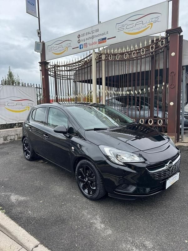 Usata Opel Corsa 69 CV (50 kW) 2019 Nero Utilitaria