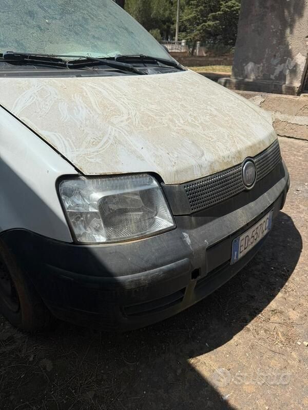 Usata Fiat Panda 54 CV (39 kW) 2009 Bianco Utilitaria