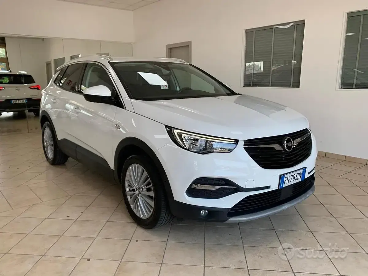 Usata Opel Grandland X Business 131 CV (96 kW) 2018 Bianco SUV