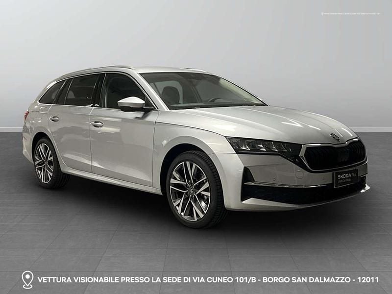 Nuova Skoda Octavia Style 150 CV (110 kW) 2025 Argento brillante metallizzato Station wagon