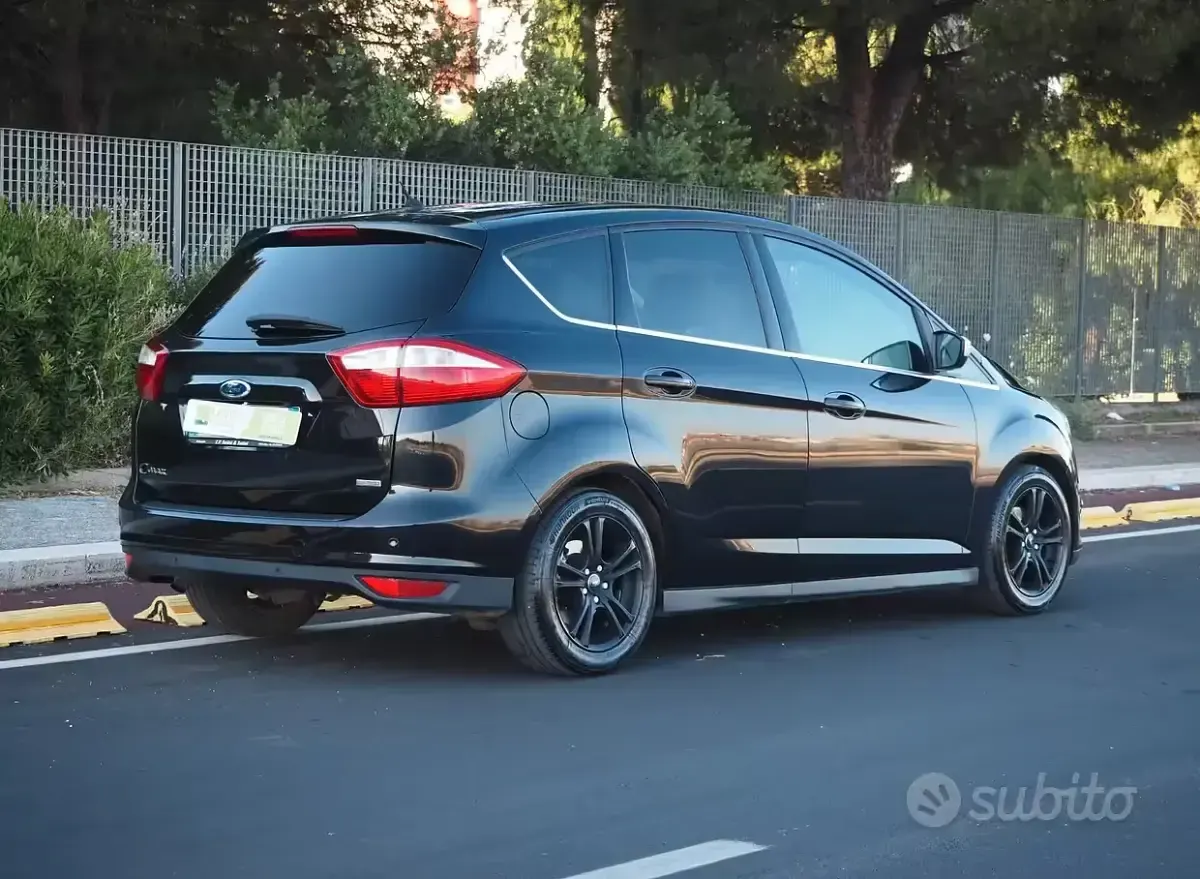 Usata Ford C-MAX Titanium 125 CV (91 kW) 2014 Nero Monovolume