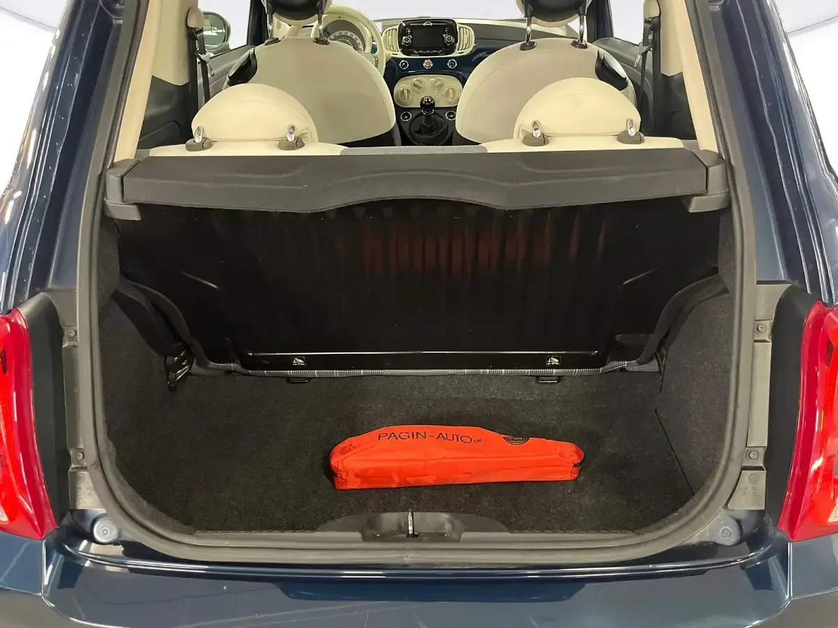 Usata Fiat 500 Lounge 69 CV (50 kW) 2018 Blu dipinto di blu Monovolume