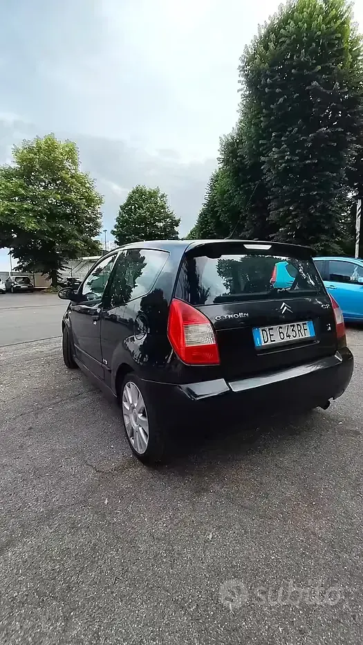 Usata Citroën C2 122 CV (89 kW) 2007 Nero Utilitaria