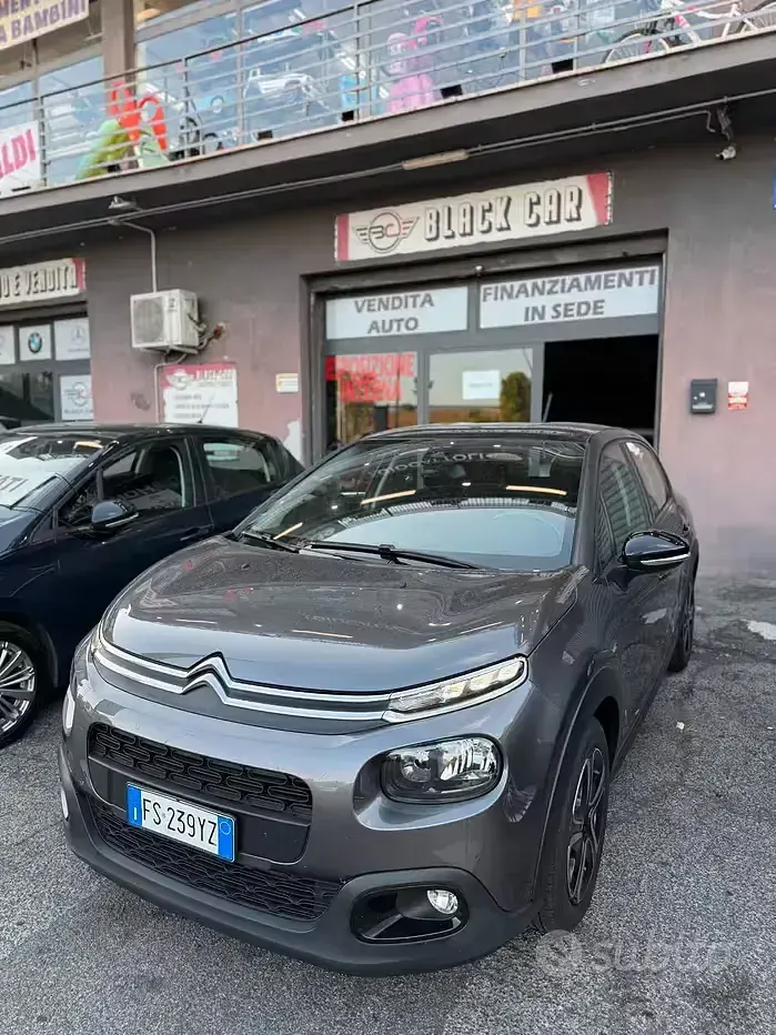 Usata Citroën C3 PureTech 110 CV (80 kW) 2018 Grigio Utilitaria