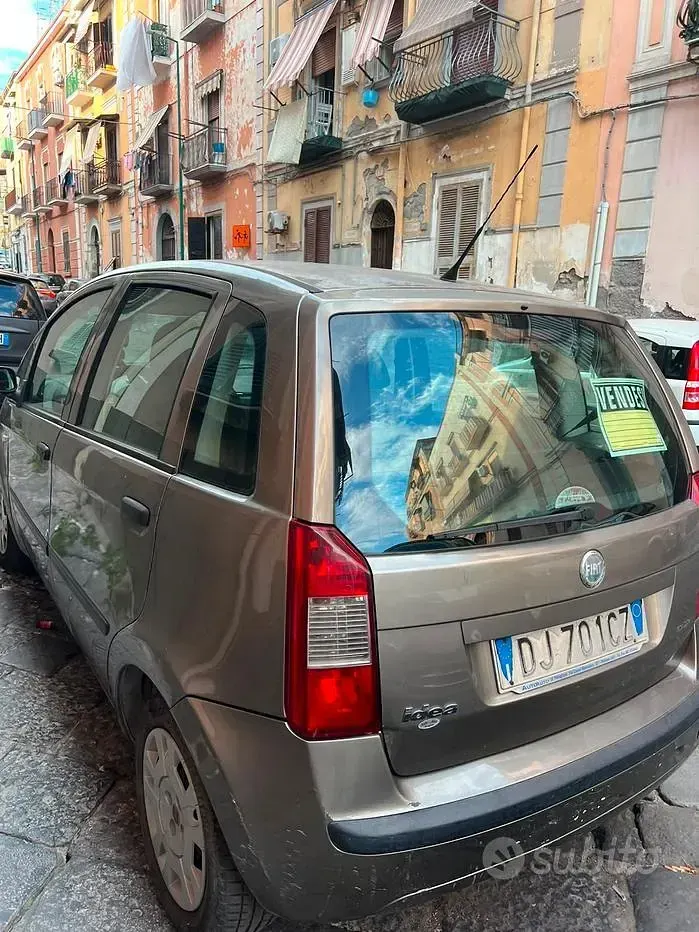 Usata Fiat Idea 69 CV (50 kW) 2007 Grigio Monovolume