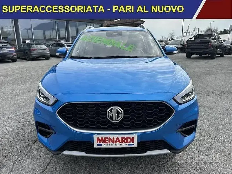 Usata MG ZS Comfort 116 CV (85 kW) 2025 Blu SUV