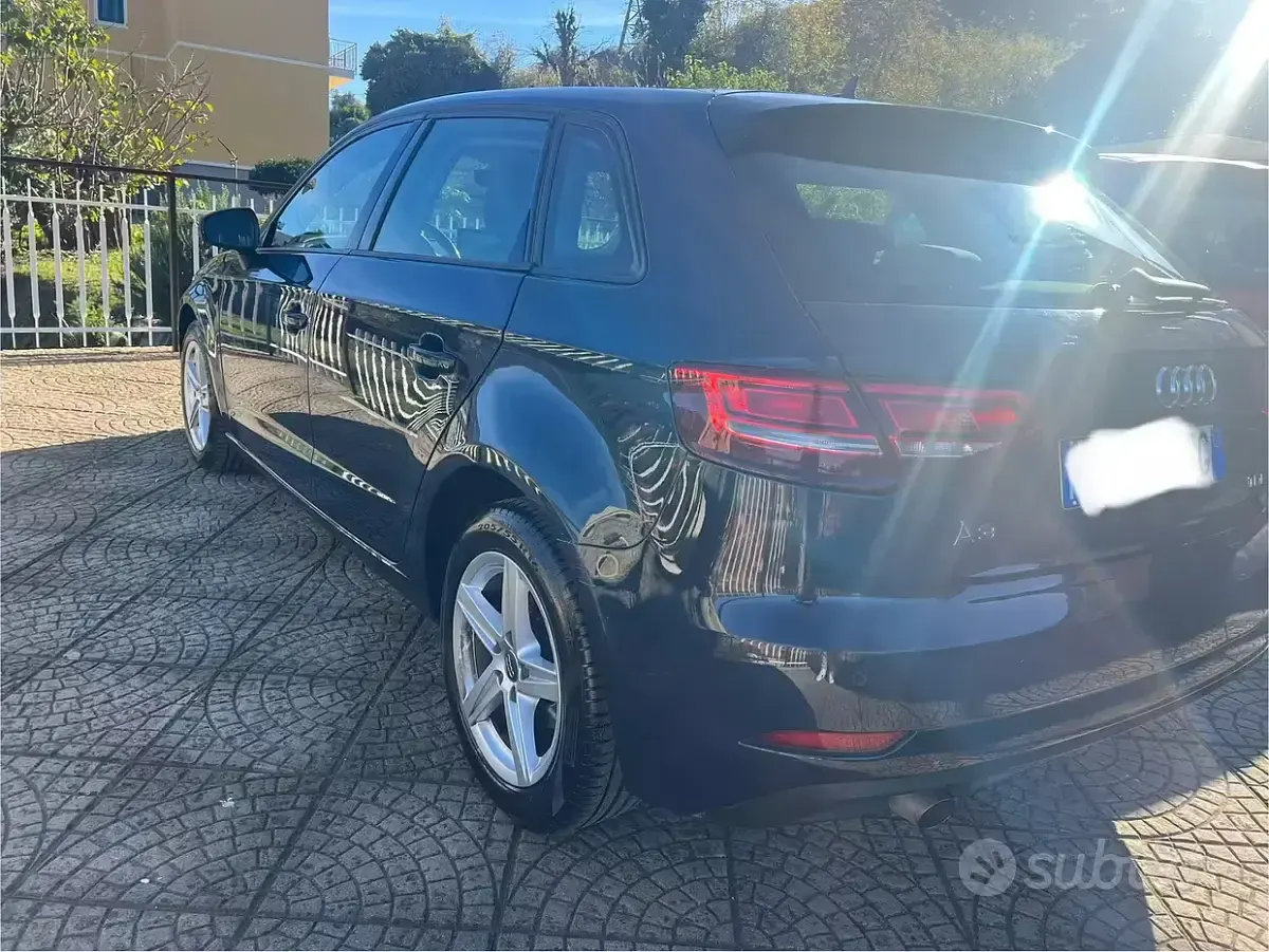 Usata Audi A3 110 CV (80 kW) 2017 Bluazzurro Station wagon