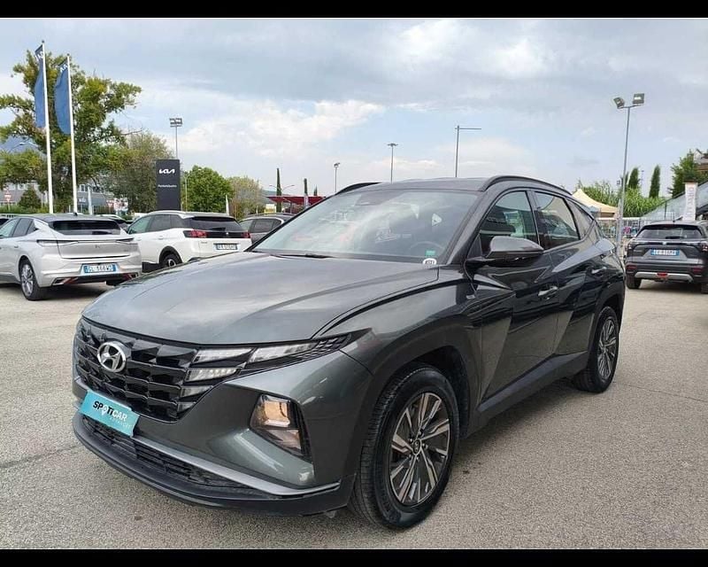 Verde Usata 2021 Hyundai Tucson SUV | 21.400 € (Ottimo prezzo) - Immagine 1/2