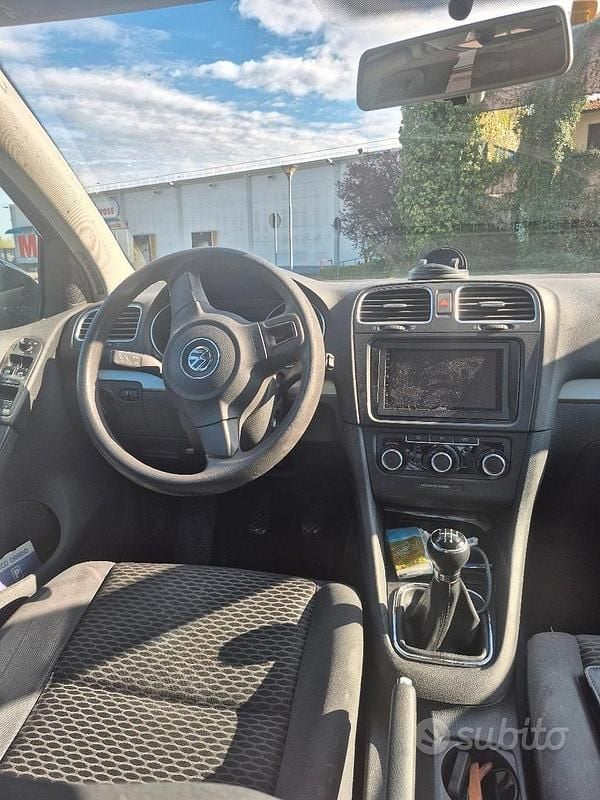 Usata VW Golf VI United 80 CV (58 kW) 2011 Nero Utilitaria