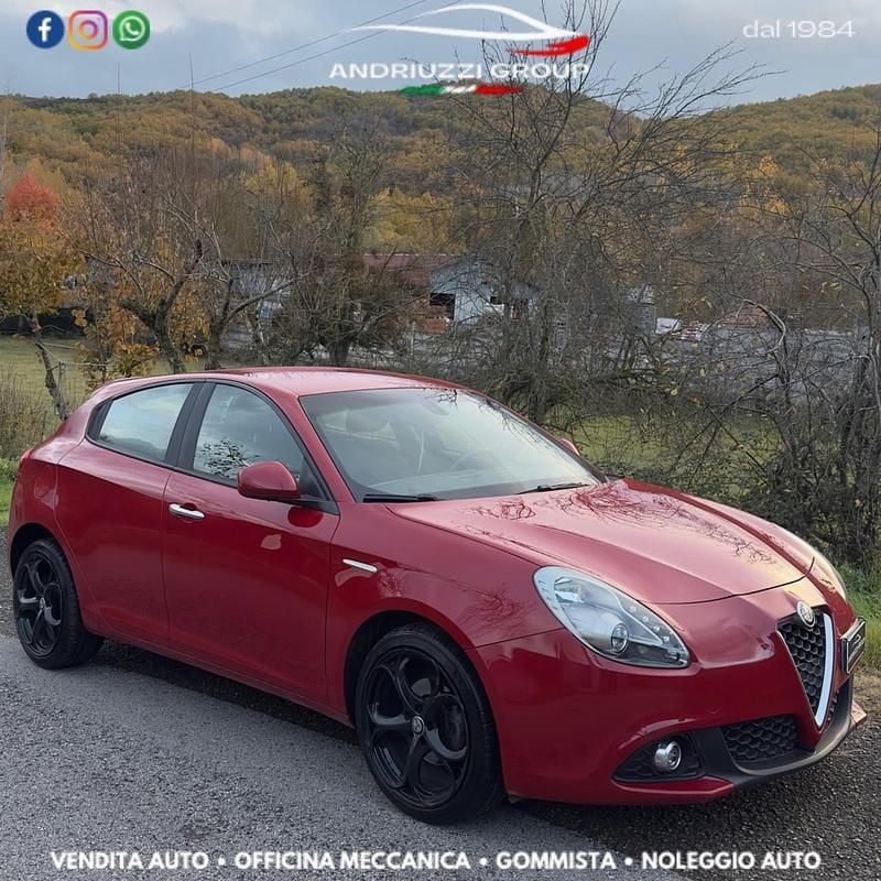 Usata Alfa Romeo Giulietta 120 CV (88 kW) 2017 Rosso Berlina