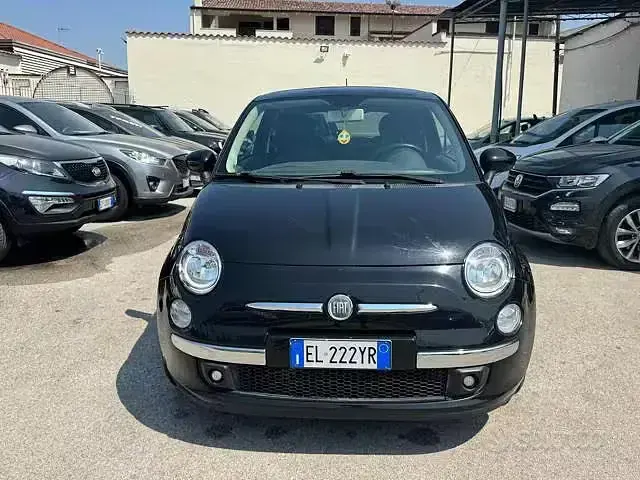 Usata Fiat 500 Lounge 95 CV (69 kW) 2012 Nero Utilitaria