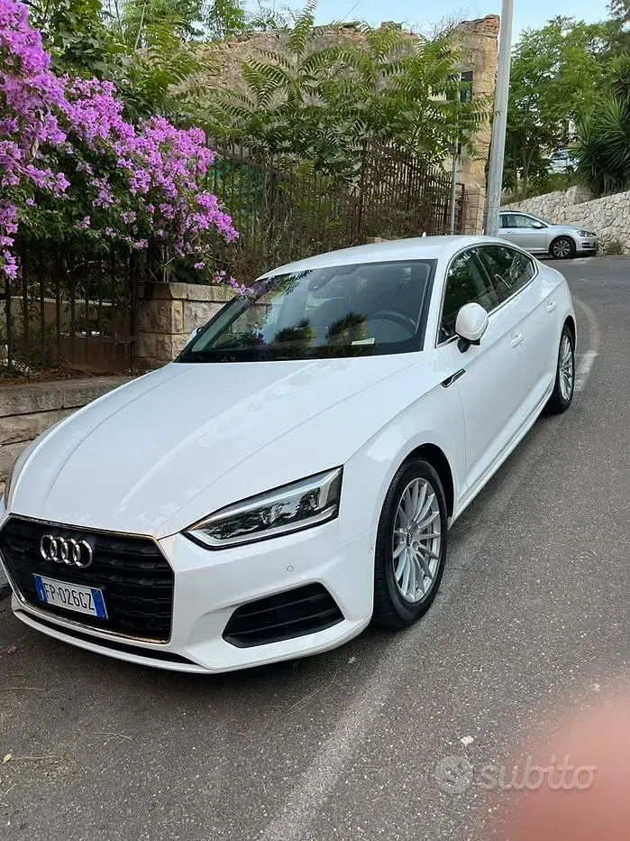 Usata Audi A5 Business 190 CV (139 kW) 2018 Bianco Coupé
