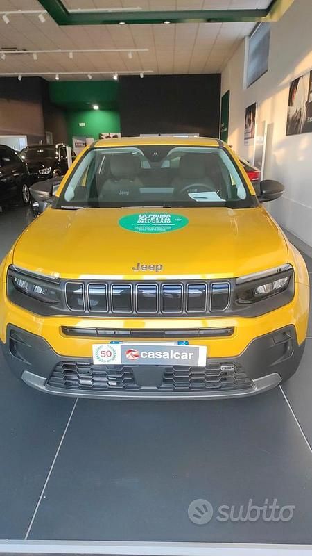 Giallo Usata 2023 Jeep Avenger SUV | 18.000 € (Super prezzo) - Immagine 1/4