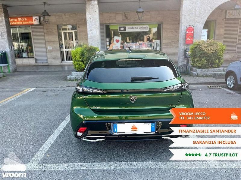 Usata Peugeot 308 S 131 CV (96 kW) 2024 Verde Berlina