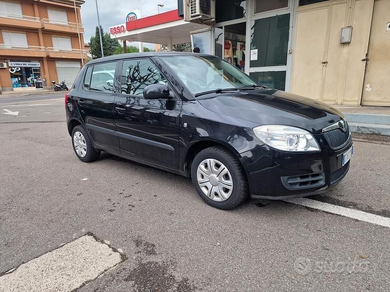 Usata Skoda Fabia Style 70 CV (51 kW) 2009 Nero Berlina
