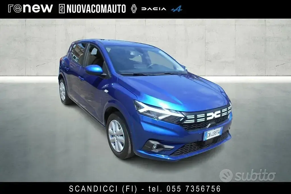 Usata Dacia Sandero Expression 101 CV (74 kW) 2023 Bluazzurro Berlina