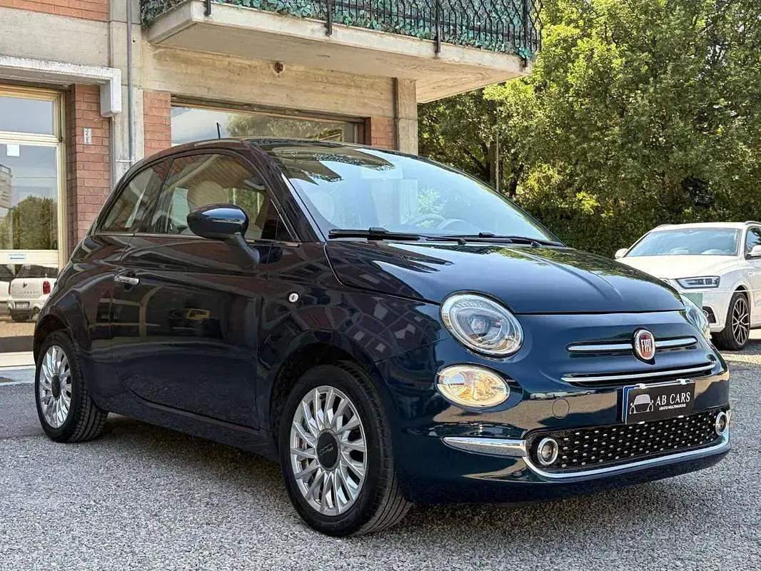 Usata Fiat 500 Lounge 69 CV (50 kW) 2016 Blu/azzurro Utilitaria