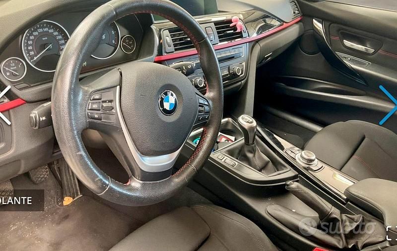 Usata BMW 320 Sport Line 190 CV (139 kW) 2015 Bianco Station wagon