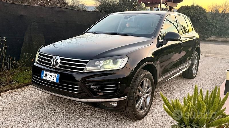Usata VW Touareg Terrain Tech 262 CV (192 kW) 2016 Nero SUV
