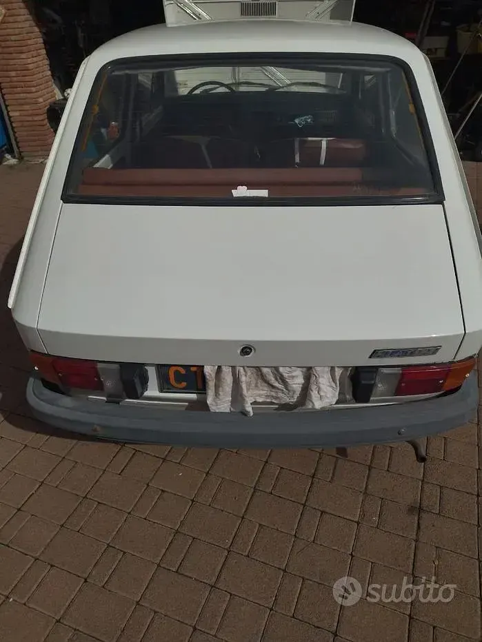 Usata Fiat 127 1970 Bianco