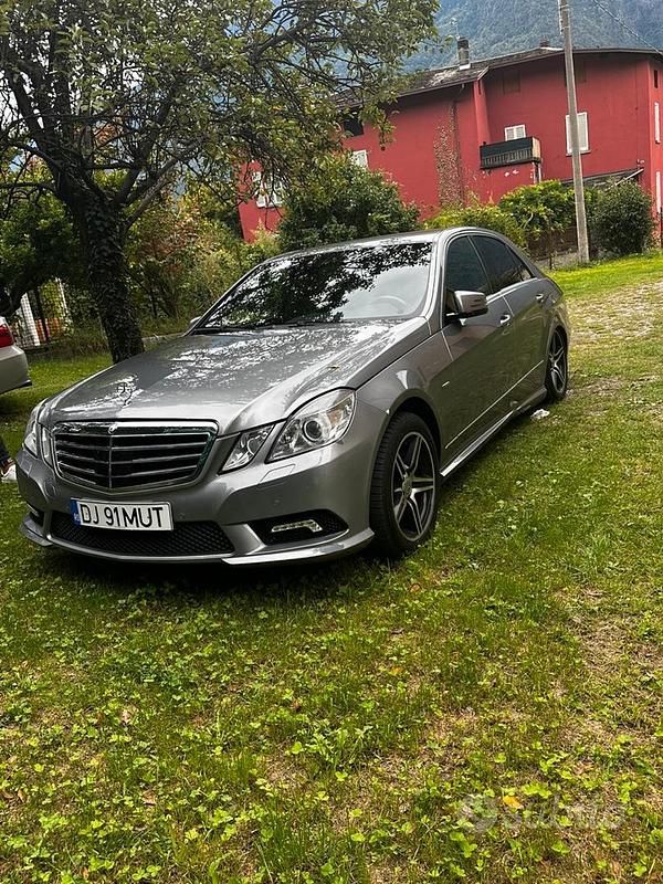 Usata Mercedes E350 Avantgarde 2009 Grigio Berlina