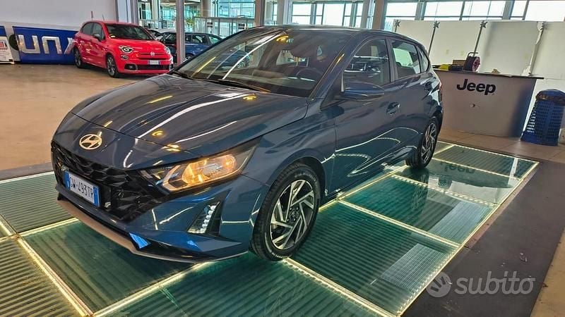 Usata Hyundai i20 101 CV (74 kW) 2024 Blu Berlina
