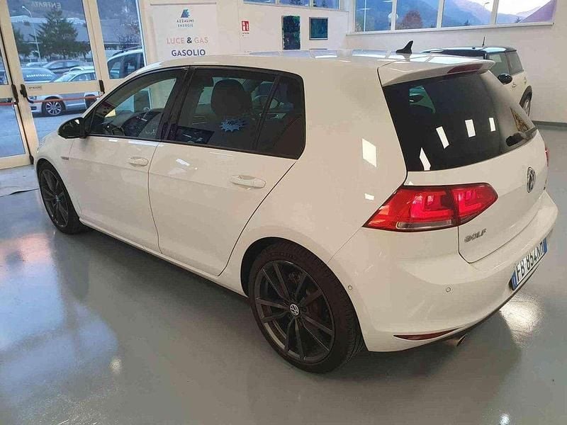 Usata VW Golf VII Edition 110 CV (80 kW) 2015 Bianco Berlina