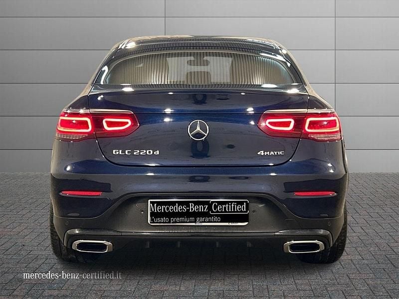 Usata Mercedes GLC220 Edition 194 CV (142 kW) 2023 Nero metallizzato Coupé