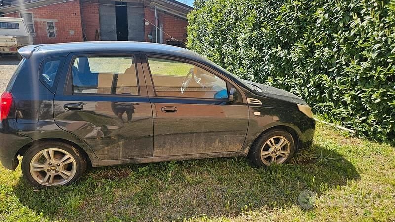 Usata Chevrolet Aveo 2009 Nero Utilitaria
