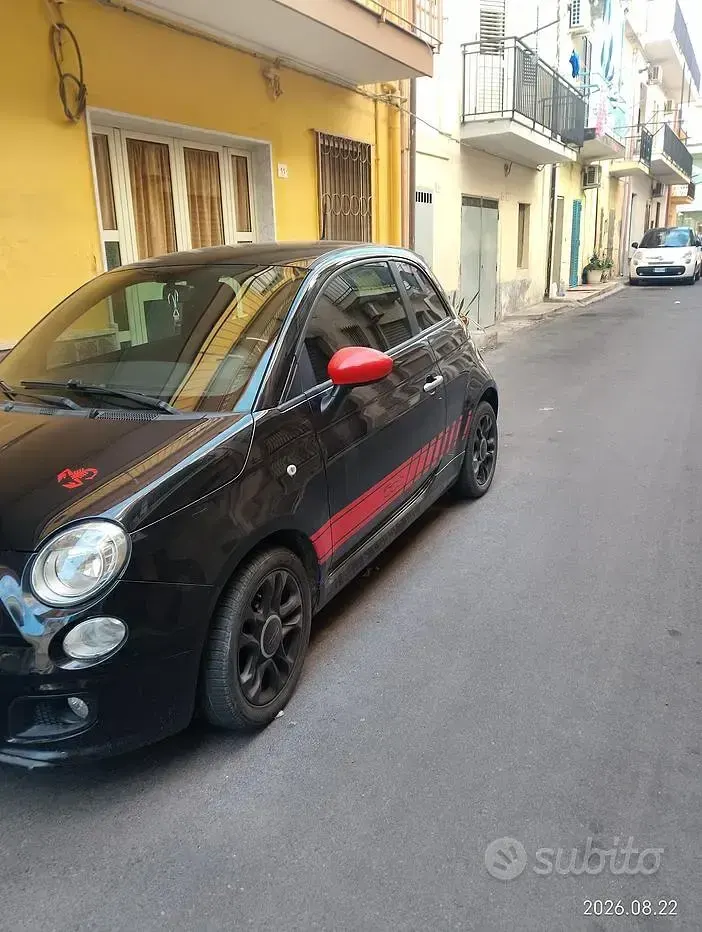 Usata Fiat 500S 69 CV (50 kW) 2017 Nero Berlina