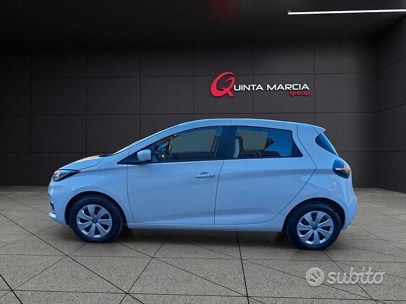 Usata Renault Zoe Life 80 kW (109 CV) 2020 Bianco Utilitaria