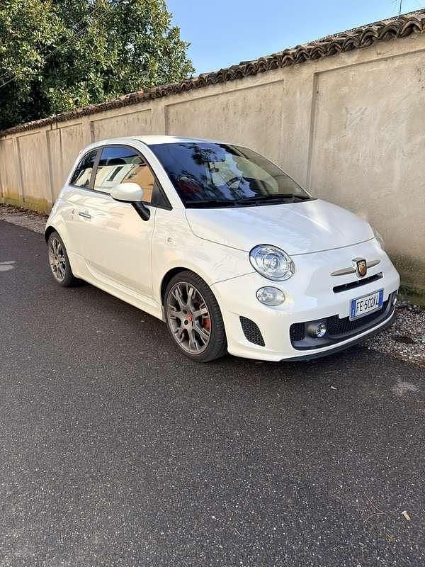 Usata Abarth 595 Turismo 160 CV (117 kW) 2016 Bianco Utilitaria