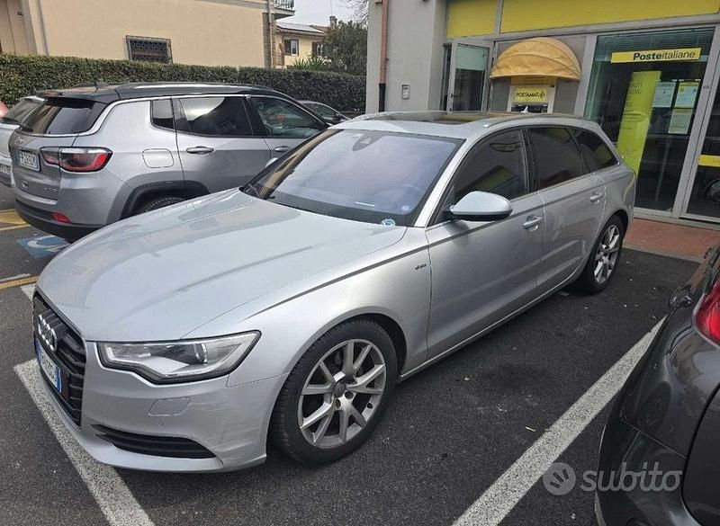 Usata Audi A6 S-Line 204 CV (150 kW) 2012 Grigio Station wagon