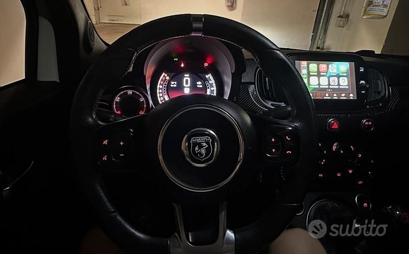 Usata Abarth 595 145 CV (106 kW) 2016 Bianco Utilitaria