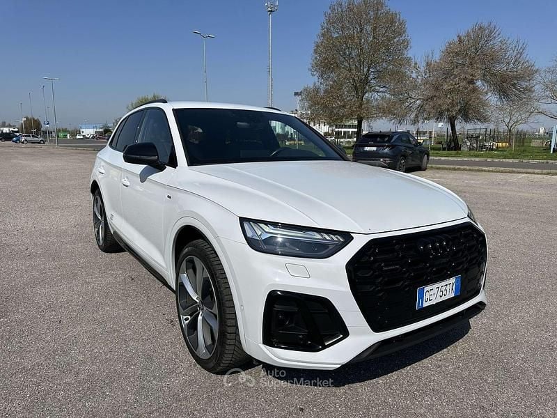 Usata Audi Q5 S-line plus 204 CV (150 kW) 2021 Bianco SUV