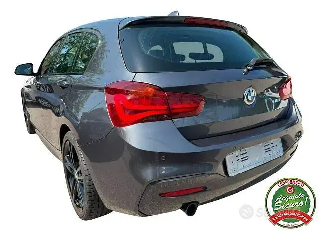 Usata BMW 118 M Sport 136 CV (100 kW) 2018 Grigio Berlina