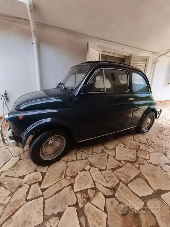 Usata Fiat 500 1960 Blu Utilitaria