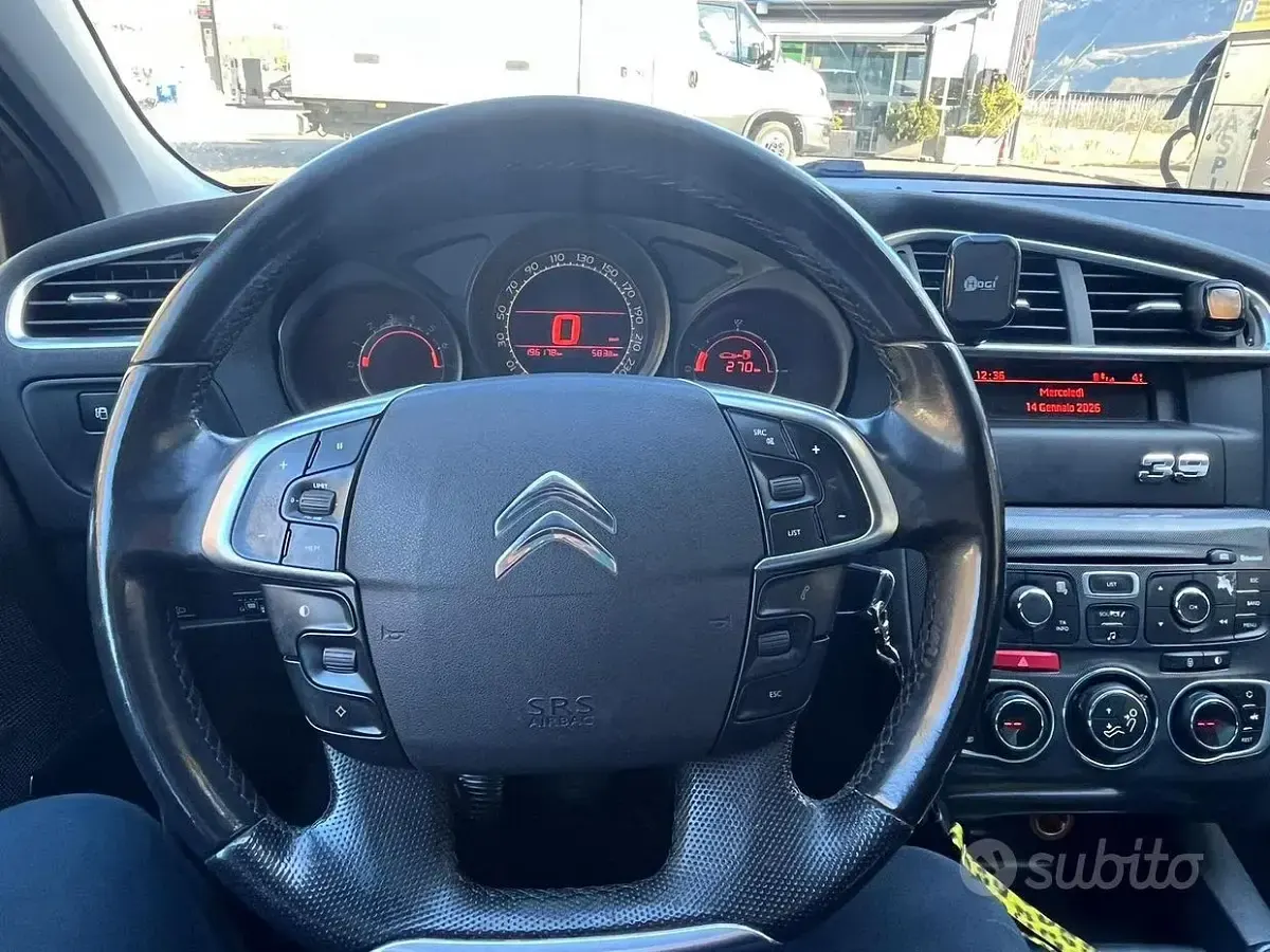 Usata Citroën C4 88 CV (64 kW) 2012 Grigio Berlina
