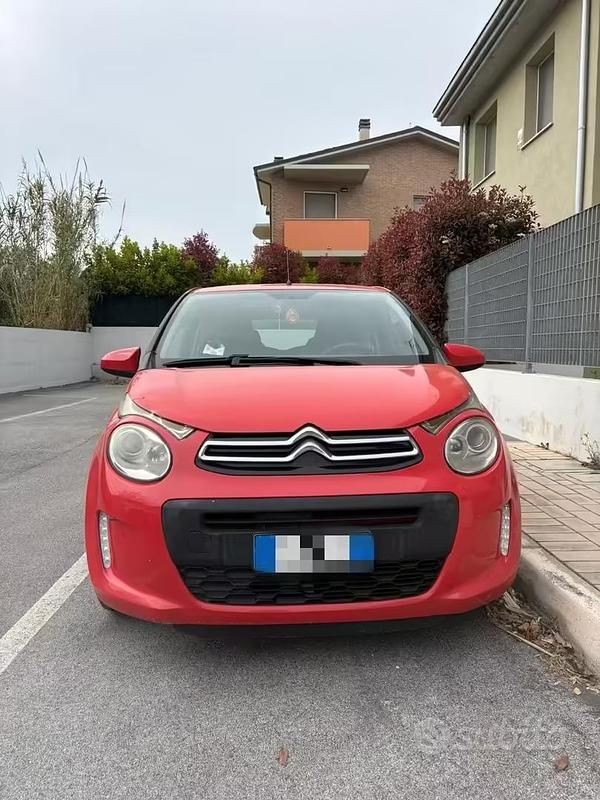 Usata Citroën C1 72 CV (52 kW) 2015 Rosso Utilitaria