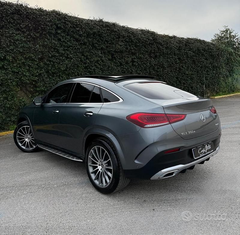 Usata Mercedes GLE350 272 CV (200 kW) 2020 Grigio Coupé