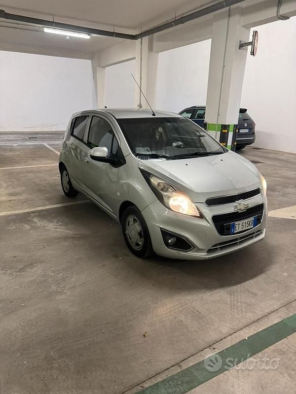 Usata Chevrolet Spark 68 CV (50 kW) 2013 Grigio Utilitaria