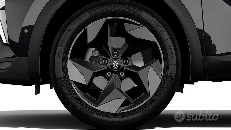 Nuova Renault Captur Techno 100 CV (73 kW) 2025 Nero SUV