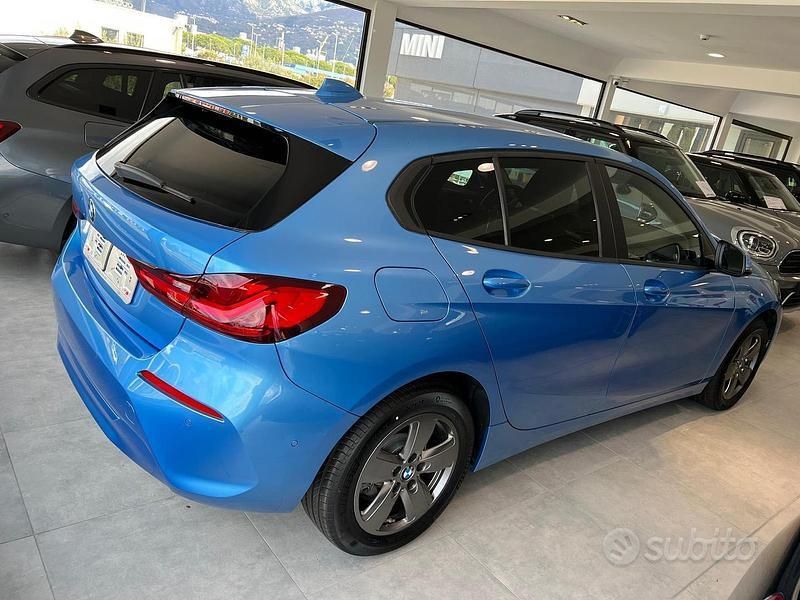 Usata BMW 116 116 CV (85 kW) 2020 Blu/azzurro Utilitaria