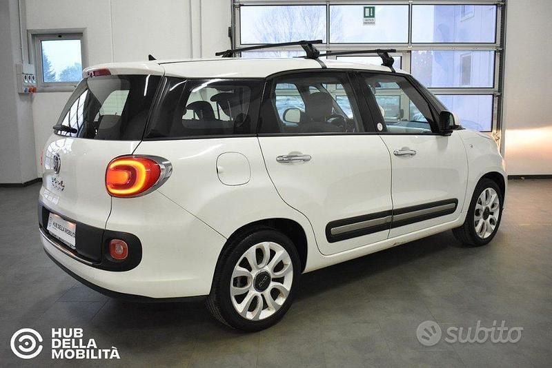 Usata Fiat 500L Living 85 CV (62 kW) 2014 Bianco Monovolume
