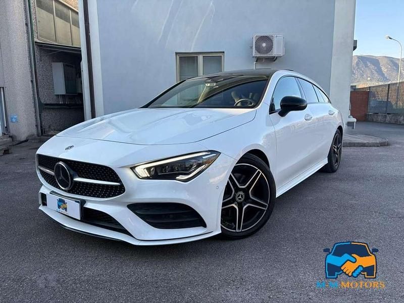 Usata Mercedes CLA200 AMG Line Premium 150 CV (110 kW) 2020 Bianco Berlina